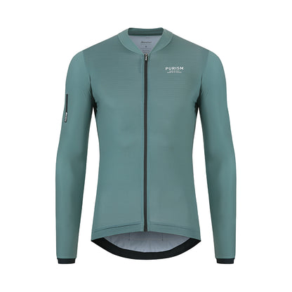 Santini SS23 PURISM Classic L/S Jersey Dusty Teal Classic Fit