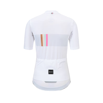 Santini SS23 PURISM Race S/S Jersey Rainbow Sleek Fit for Woman – Enjoybike