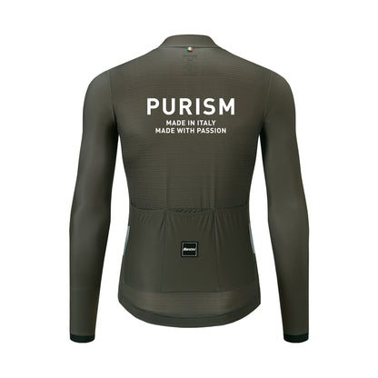 Santini SS24 PURISM Classic L/S Jersey Tarmac Classic Fit