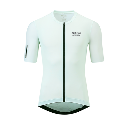 Santini SS24 PURISM Basic S/S Jersey Blue Blush Slim Fit