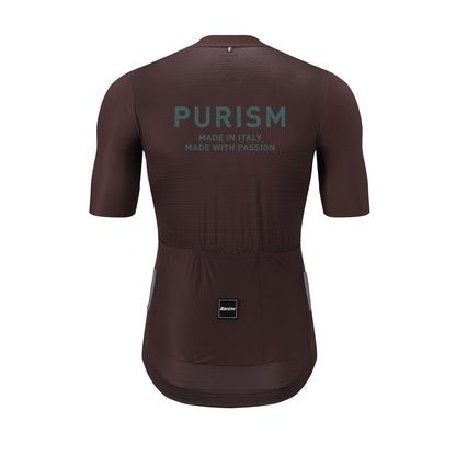 Santini SS24 PURISM Classic S/S Jersey Huckleberry Classic Fit