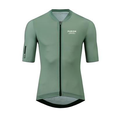 Santini SS24 PURISM Race S/S jersey Watercress Sleek fit